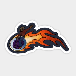 Space Rodeo Sticker